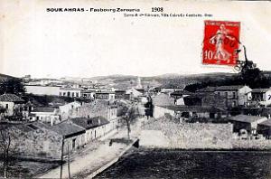 Souk-Ahras - Faubourg Zarouria - 1908